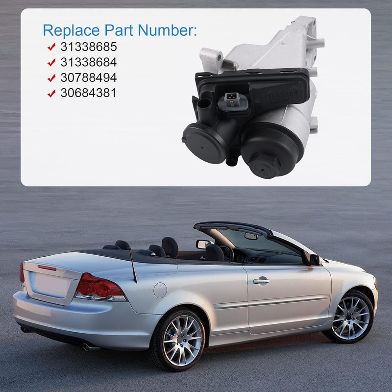 DICMIC Oil Filter Housing with Gasket for 2004-2016 Volvo C30 C70 S40 S60 V50 V60 XC60 XC70 Replace# 31338685, 31338684, 30788494, 30684381 - Image 3